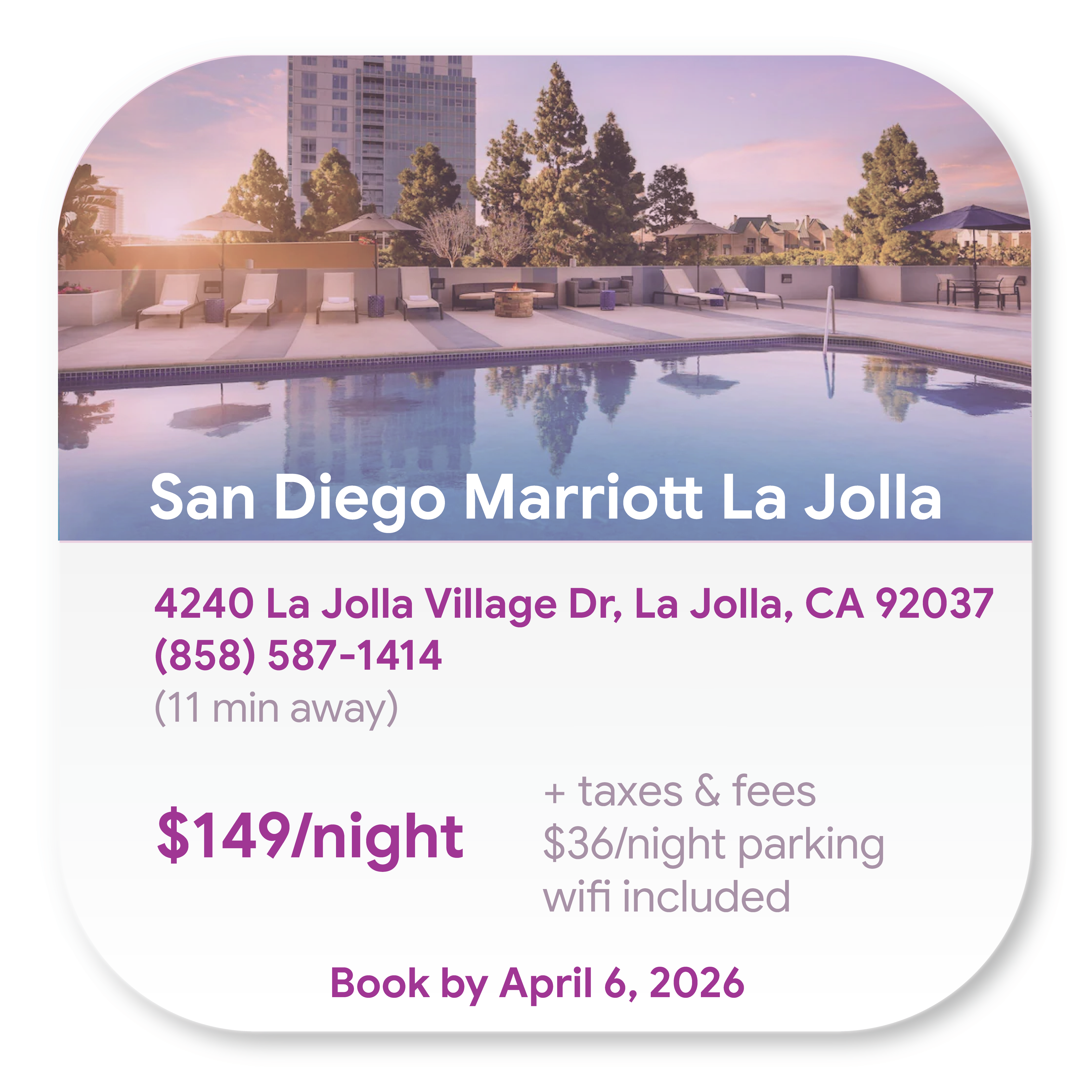 San Diego Marriott | La Jolla